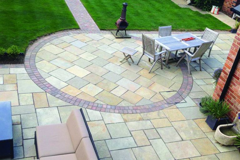 Stone Patio Courtyards